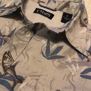Chaps M mens button down shirt